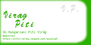 virag piti business card